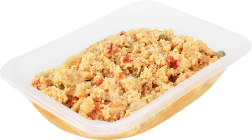 Грудка куриная в сливочно‑морковном соусе с кус‑кусом НАТУРБУФЕТ, 250г, изображение