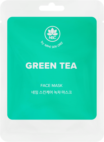Маска тканевая NAME SKIN CARE с зеленым чаем, 22г, фото