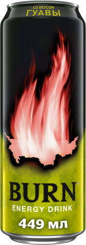 Напиток энергетический BURN Гуава, 0.449л, картинка