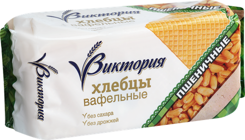 Хлебцы вафельные пшеничные ВКУСНАЯ ФАНТАЗИЯ Виктория, 60г, фото