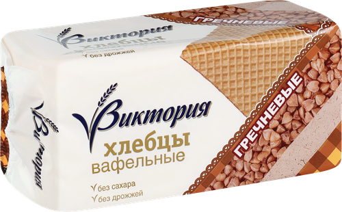 Хлебцы вафельные гречневые ВКУСНАЯ ФАНТАЗИЯ Виктория, 60г, картинка