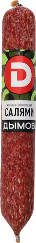 Колбаса сырокопченая ДЫМОВ Салями, весовая, детальное фото