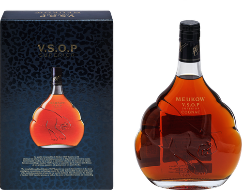 Коньяк MEUKOW VSOP ординарный 4 года 40%, п/у, 0.7л, изображение
