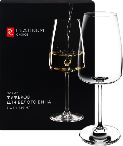 Набор бокалов для белого вина PLATINUM CHOICE 420мл, Арт. 65985, 2шт, картинка