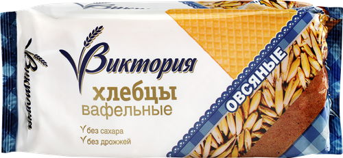 Хлебцы вафельные овсяные ВКУСНАЯ ФАНТАЗИЯ Виктория, 60г, изображение