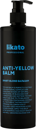 Бальзам для светлых и осветленных волос LIKATO Smart-Blond, 400мл, картинка