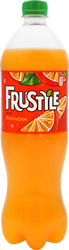 Напиток ФРУСТАЙЛ Апельсин сильногазированный, 1л, изображение