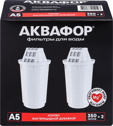 Комплект модулей сменных АКВАФОР фильтрующих А5 К-2, 2шт, фото