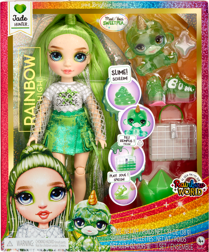 Кукла RAINBOW Junior PJ Party Белла Паркер, розовая с аксессуарами, детальное фото