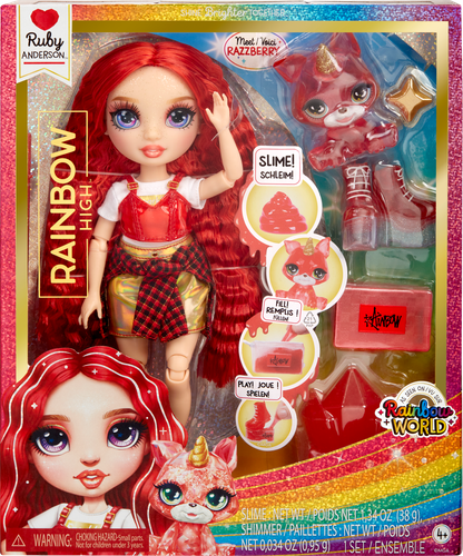 Кукла RAINBOW Junior PJ Party Белла Паркер, розовая с аксессуарами, вид