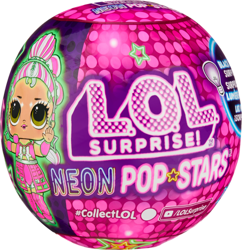 Кукла L.O.L. Surpise! Neon, в шаре, с аксессуарами, детальное фото