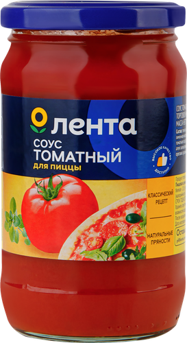 Соус томатный для пиццы ЛЕНТА, 350г, фото