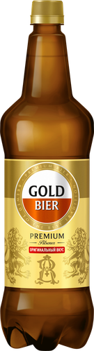 Пиво светлое GOLD Premium Pilsener пастеризованное 4,8%, 1.2л