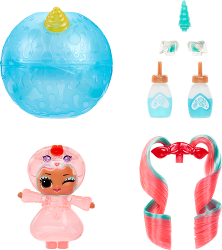 Кукла L.O.L. Surpise! Hair Beads/Care Bears, в шаре, с аксессуарами, фото