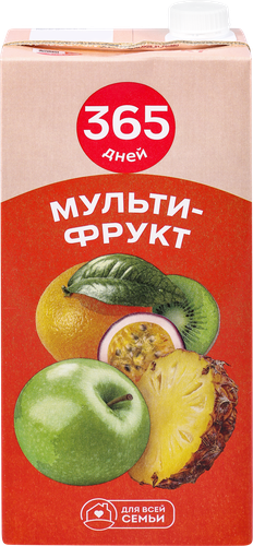 Нектар 365 ДНЕЙ Мультифруктовый, 1.95л, вид
