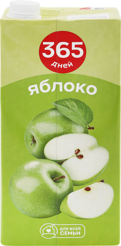 Нектар 365 ДНЕЙ Яблочный, 1.95л, вид