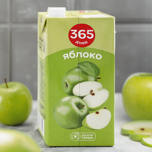 Нектар 365 ДНЕЙ Яблочный, 1.95л, вид