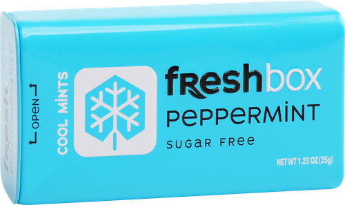 Драже освежающие FRESHBOX Ледяная мята, без сахара, 35г, изображение