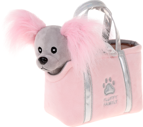 Игрушка FLUFFY FAMILY 19см, в сумочке, Арт. 682238-39, 682241, фото