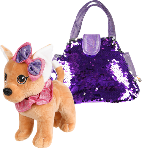 Игрушка FLUFFY FAMILY 19см, в сумочке, Арт. 682238-39, 682241, фото
