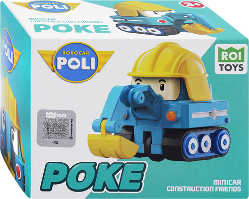 Игрушка ROBOKAR POLI Машинка мини, в ассортименте, изображение