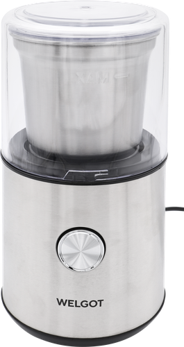 Кофемолка WELGOT Inox, 85г, 200Вт, Арт. CG9701-CB, изображение