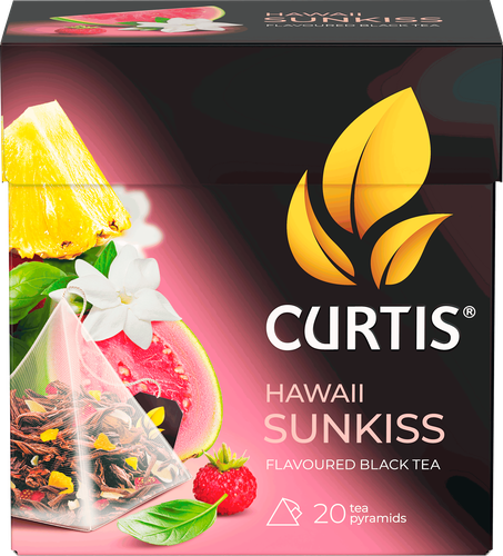 Чай черный CURTIS Hawaii Sunkiss, 20пак, вид