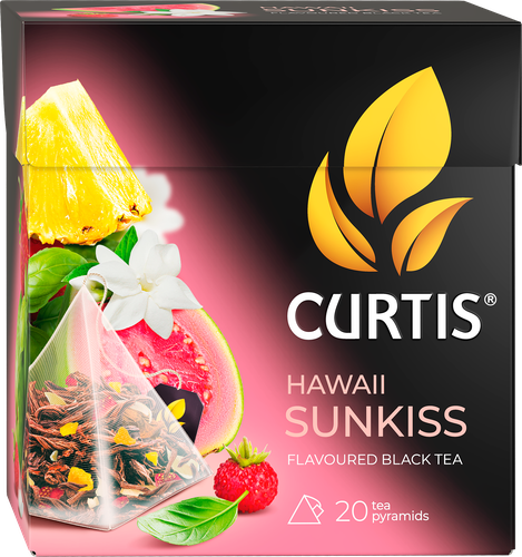 Чай черный CURTIS Hawaii Sunkiss, 20пак, вид