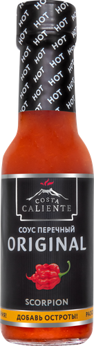 Соус перечный COSTA CALIENTE Original scorpion Оригинальный, 90мл, вид