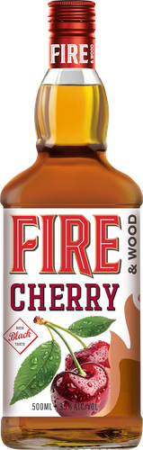 Коктейль FIRE&WOOD Темная вишня 35%, 0.5л, картинка