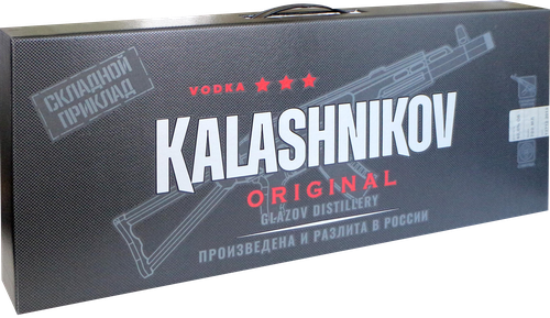 Водка КАЛАШНИКОВ Оригинальная 40%, п/у, 0.7л, изображение