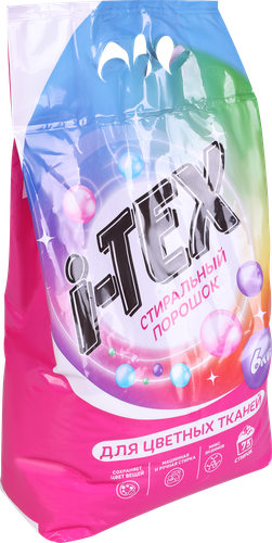 Стиральный порошок для цветных тканей I-TEX, 6кг, фото