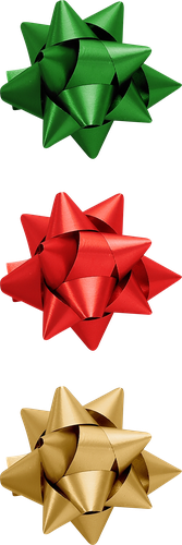 Бант декоративный ПАКЕТИКО, Арт. NB3, 3шт, вид