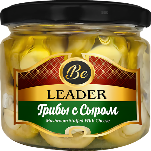 Шампиньоны фаршированные LEADER с сыром, 290г, фото
