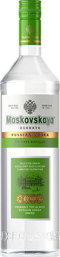Водка МОСКОВСКАЯ Особая 40%, 1л, изображение
