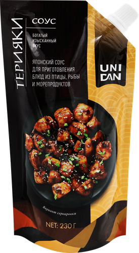 Соус для вторых блюд UNI DAN Терияки, 230г, фото