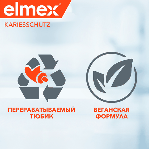 Зубная паста для детей ELMEX Junior защита от кариеса, 6–12 лет, 75мл, картинка