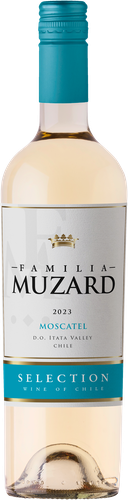 Вино FAMILIA MUZARD Москатель ординарное сортовое белое сухое, 0.75л