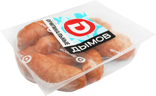 Сардельки ДЫМОВ Оригинальные, весовые, крупный план