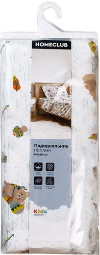 Пододеяльник HOMECLUB Kids 145х215см, поплин, изображение
