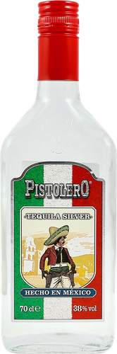 Напиток спиртной PISTOLERO Текила Silver 38%, 0.7л, фотография