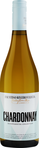 Вино FAUSTINO RIVERO ULECIA Chardonnay ординарное сортовое белое сухое, 0.75л, детальное фото