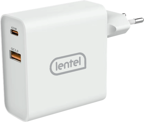 Сетевое зарядное устройство Lentel 65Вт, USB+TypeC, Арт. TST-BD02, фото