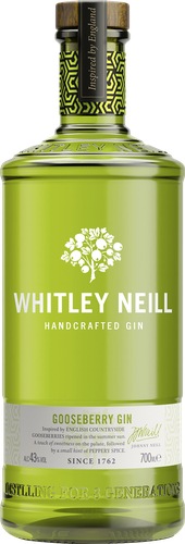 Джин WHITLEY NEILL Gooseberry дистиллированный 43%, 0.7л, фото