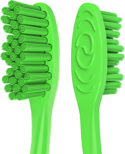 Зубная щетка COLGATE Special Edition Сенсация свежести, средней жесткости, 4шт, вид