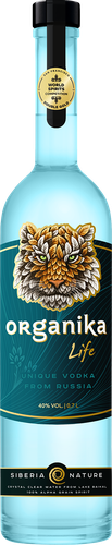 Водка ORGANIKA Life 40%, 0.7л, крупный план