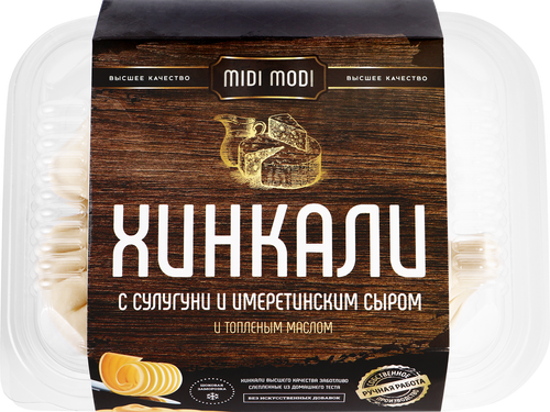 Хинкали MIDI MODI с сулугуни и имеретинским сыром, 520г, фотография