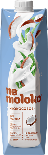 Напиток на рисовой основе NEMOLOKO Кокос, 1000мл, картинка