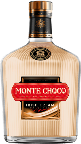 Ликер MONTE CHOCO Irish Cream 18,5%, эмульсионный, 0.5л, детальное фото