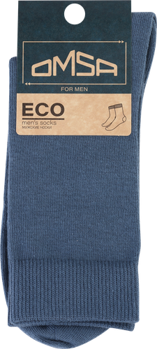 Носки мужские OMSA For Men Eco р. 39–47, jeans, Арт. ECO 401 Colors, вид